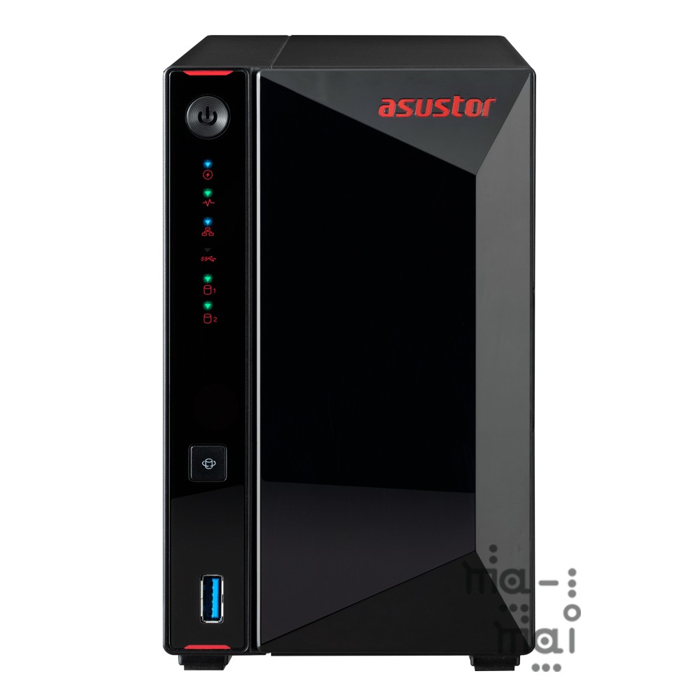 ASUSTOR AS5202T 8GB RAM 2-Bay NAS diskless Intel Celeron Dual Core NAS