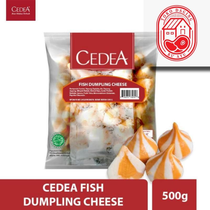 

Cedea Fish Dumpling Cheese 500 gram / Dumpling Keju