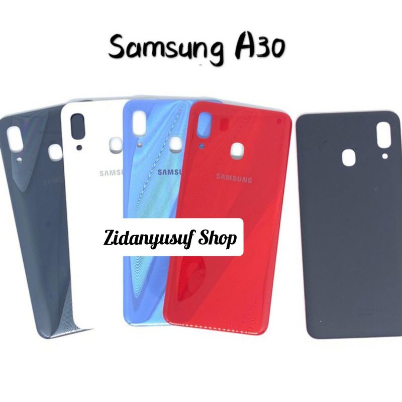 BACKDOOR BACK COVER KESING CASING HOUSING SAMSUNG A30 / A305 TUTUP BELAKANG ORIGINAL