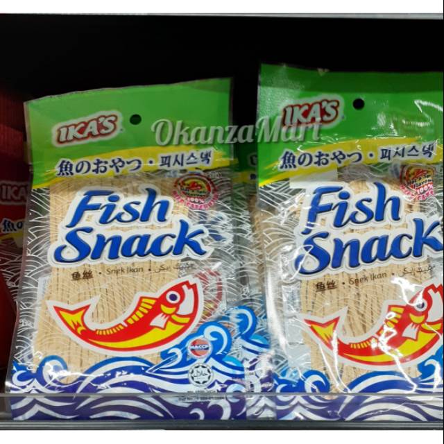 

Ika's Ikas Fish Snack Hot & Spicy 30gr