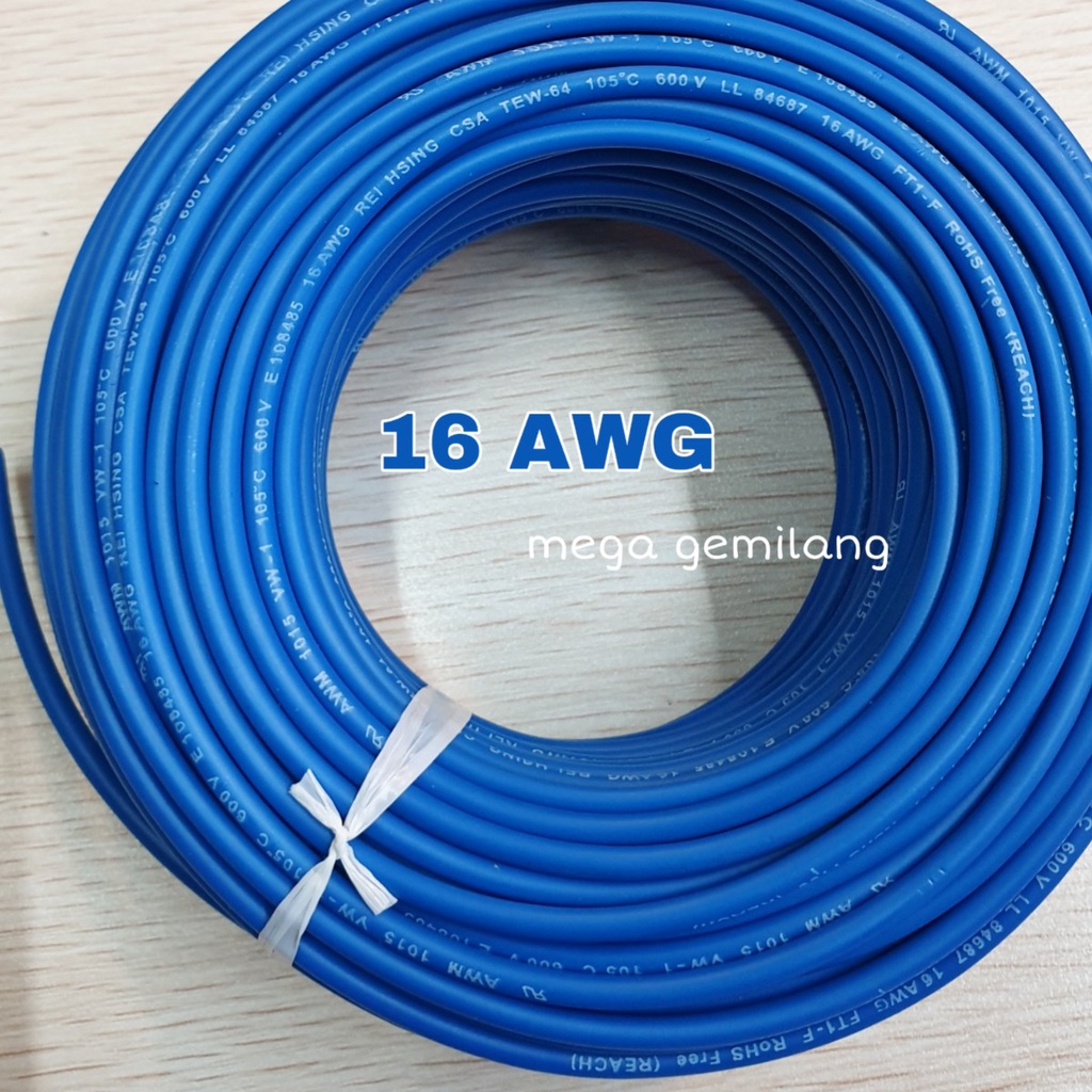 Kabel AWG 16 -1 Roll 30 meter