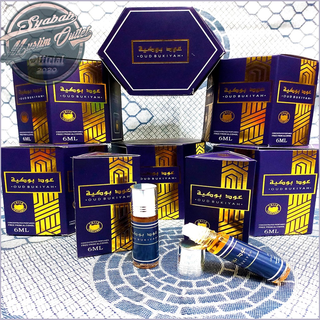 Oud Bukiyah Parfum 6ML by Thib parfume 100% non alcohol