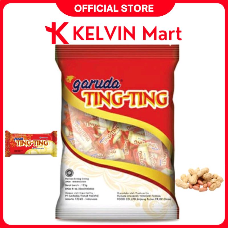 

Permen Kacang Ting Ting Garuda pck 125g | KELVIN Mart