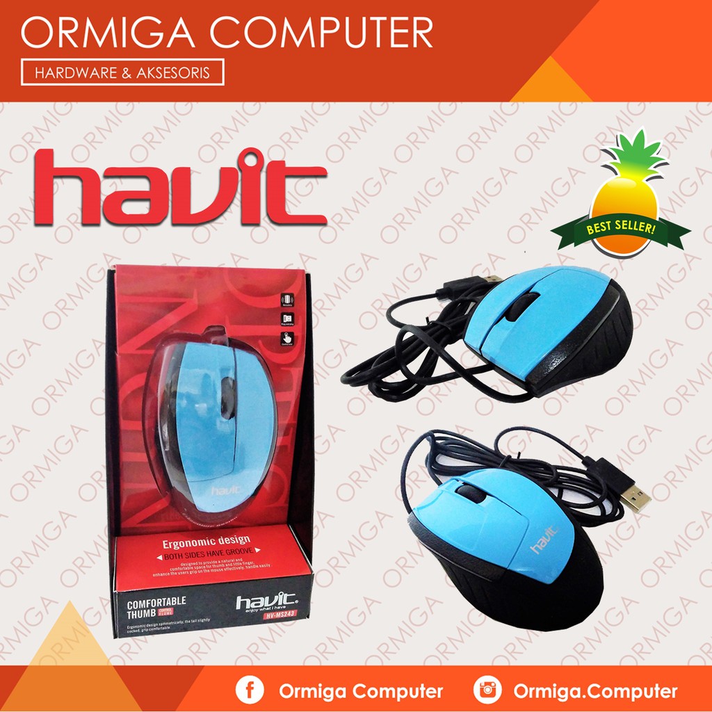 MOUSE USB HAVIT MS243