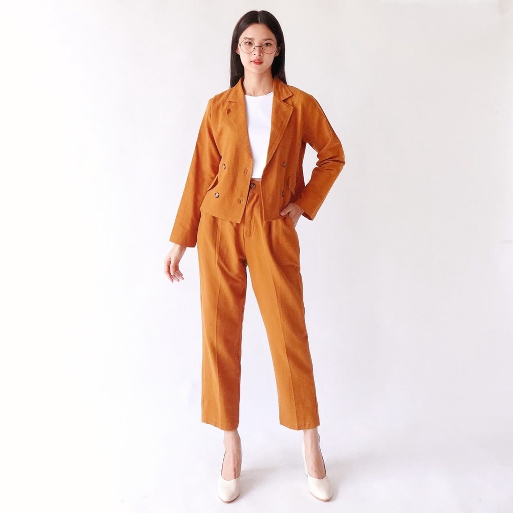 Set Joanna - Setelan Blazer Baju Kantor Wanita