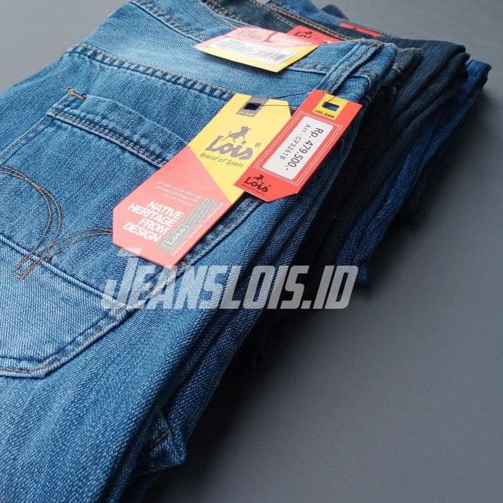 Barang Pilihan.. celana lois original 100% slim fit jeans pria panjang import