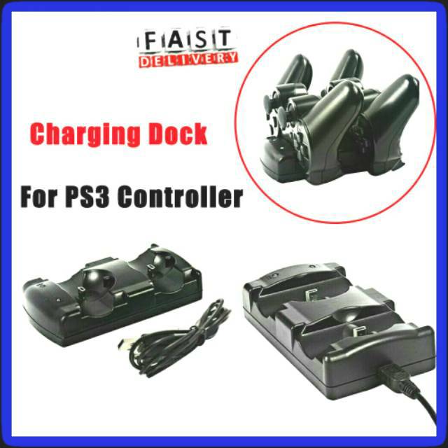 Charging dock ps3. Charger Stik / ps3 move 2 In 1. Double Charging Dock