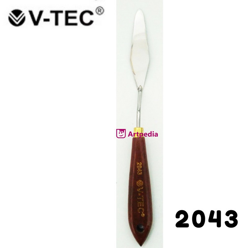 

V-Tec Paint Knife No. 2043 / Pisau Palet Satuan / Painting Knife - Pisau Untuk Pahat - Terlaris