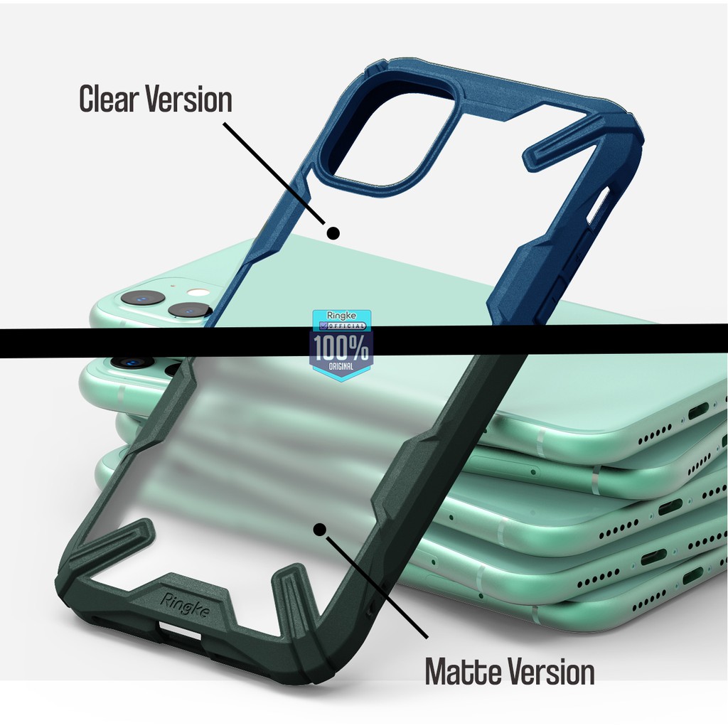 Ringke iPhone 11 11 Pro 11 Pro Max Fusion X Softcase Anti Crack Armor