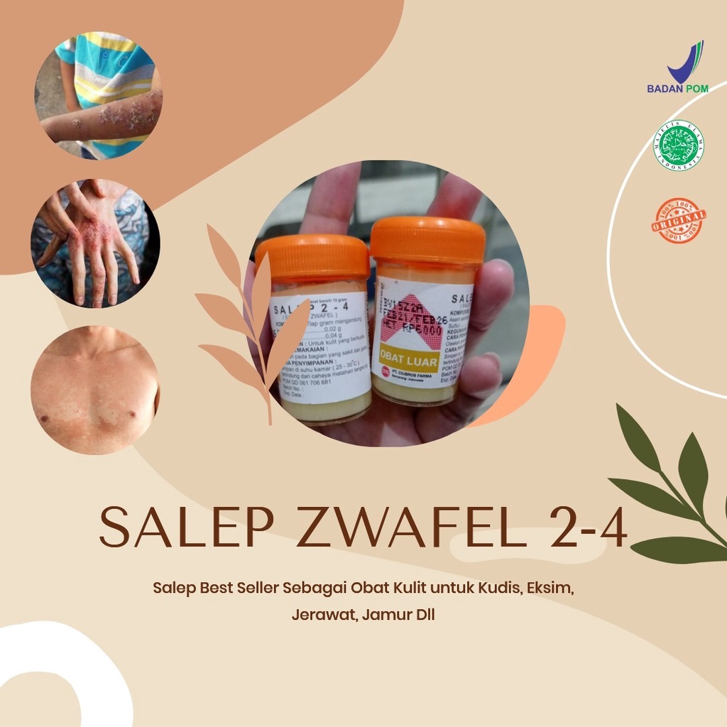 Jual Salep Zwafel 24 Original Obat Gatal Scabies Salep Belerang