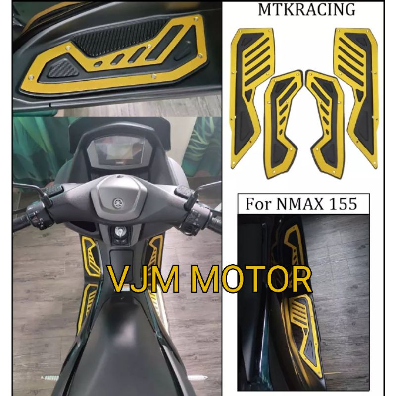 Plat bordes Cnc Nmax New 2020 All new / Injekan kaki Nmax new