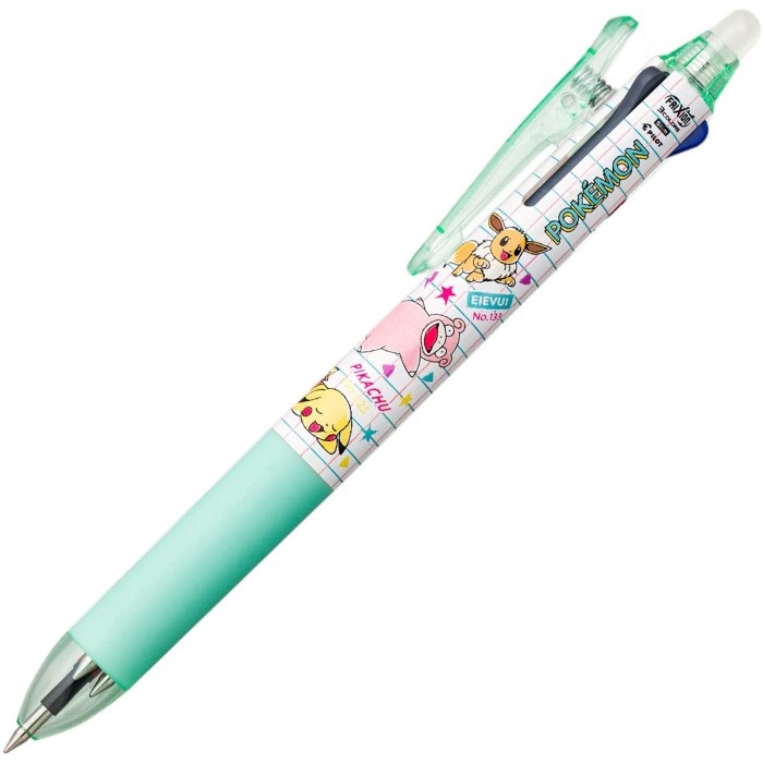 

Sale!!! Pilot Frixion Ball Slim 3 Color 0.5Mm Gel Pen Pokemon Limited Edition Gilaa!!!