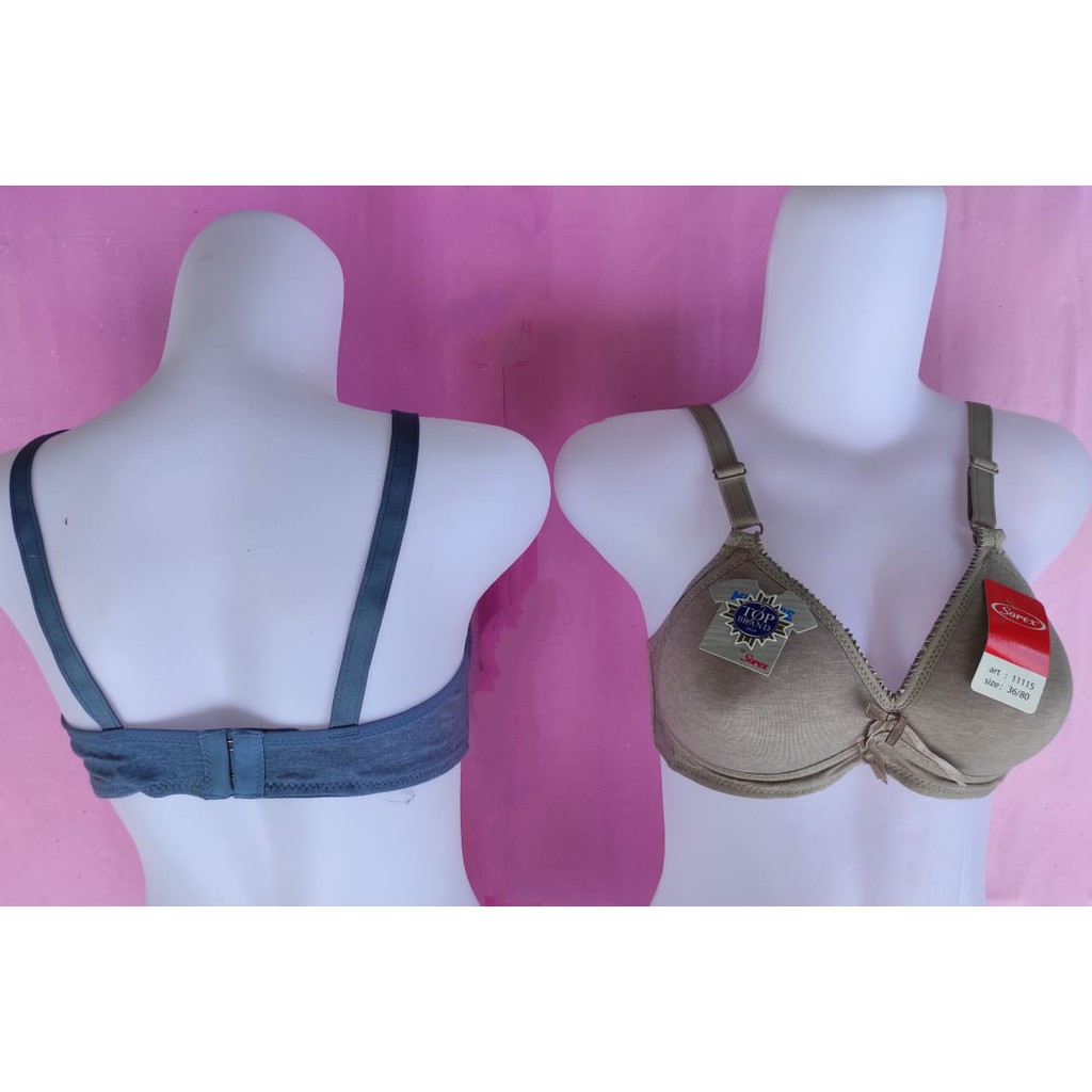 Sorex 11115 ~ 1 Pcs BH, Bra Wanita Bahan Berkualitas 2 Warna Pilih ~ Sahabi