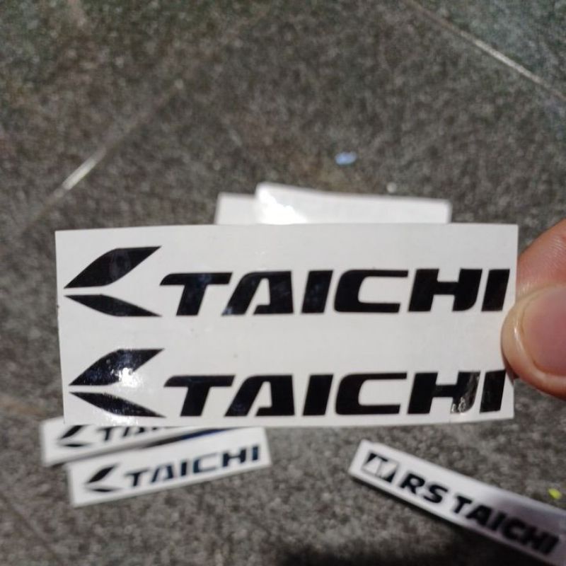 Sticker Taichi Sticker Taichi terbaru Sticker visor helm taichi