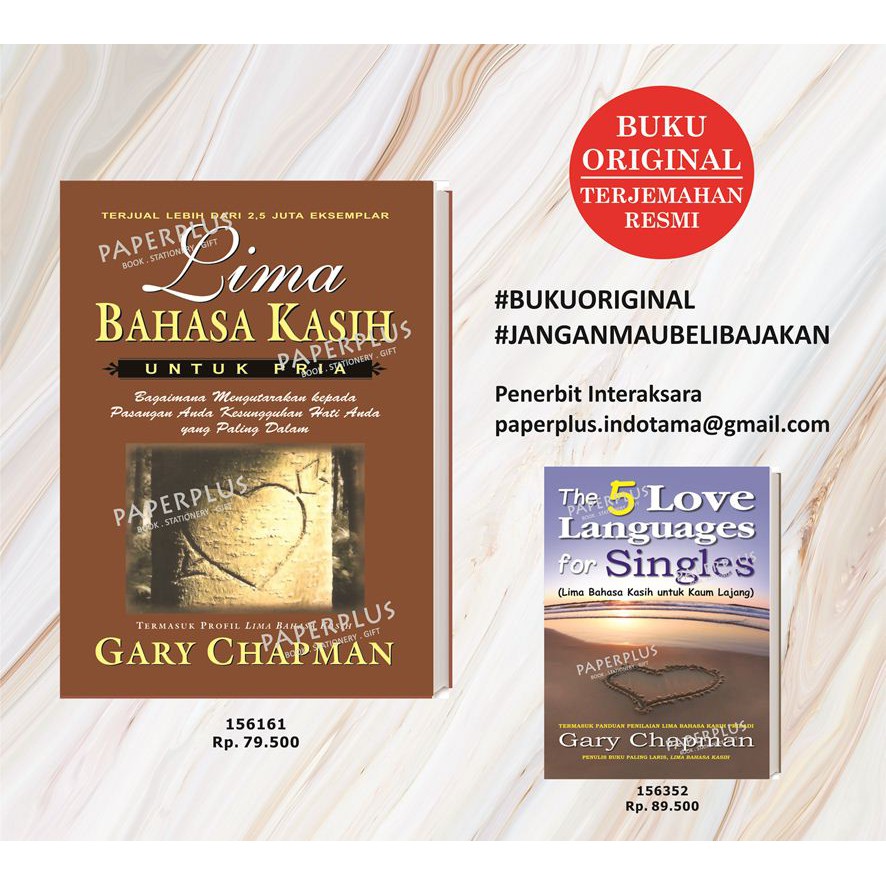 Lima Bahasa Kasih untuk Pria (The 5 Love Languages Mens Edition)_A