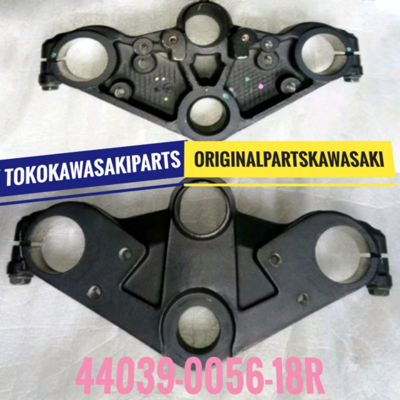 segitiga atas stang Ninja 250 KARBU 250 FI Ori kawasaki