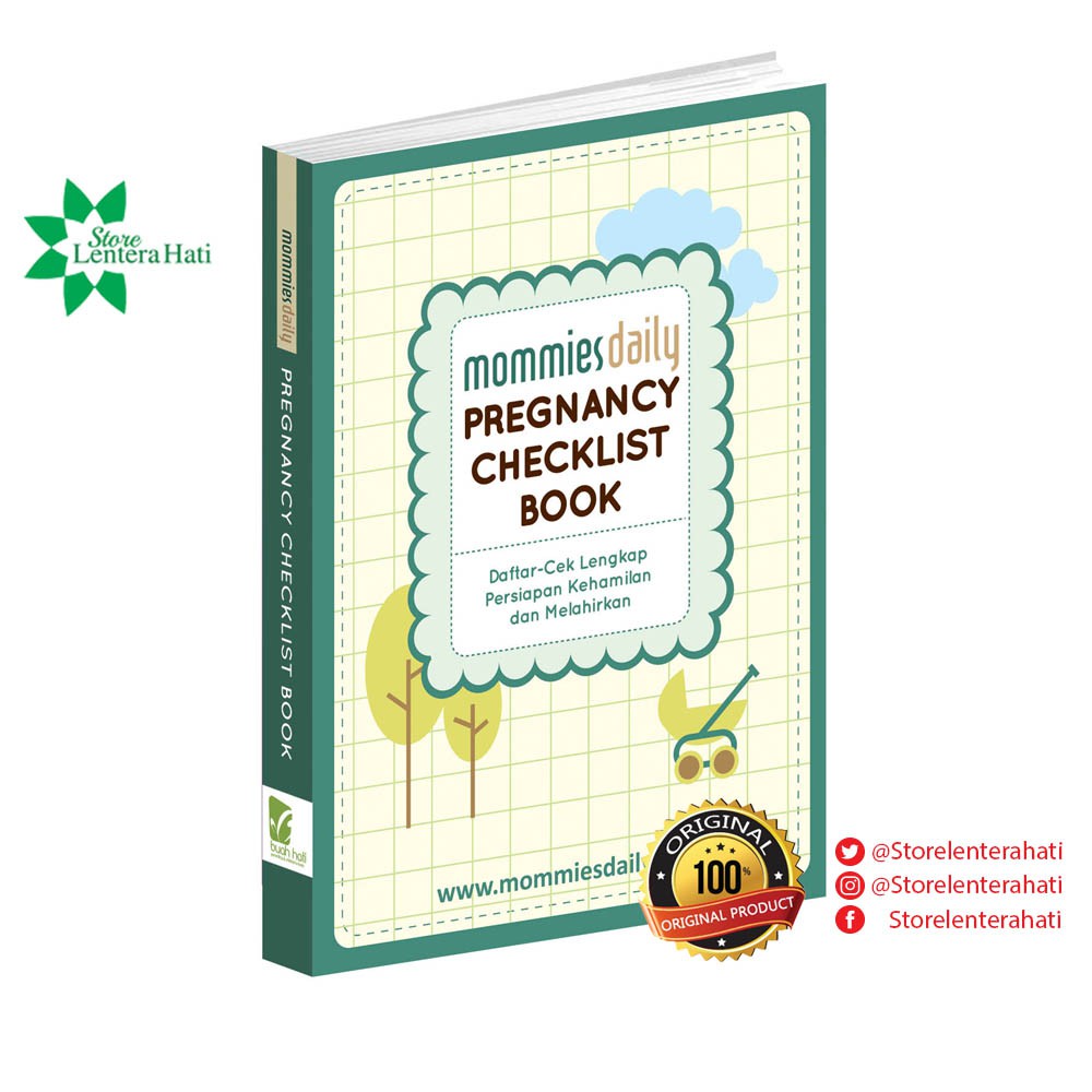 Mommies Daily Pregnancy Checklist Book