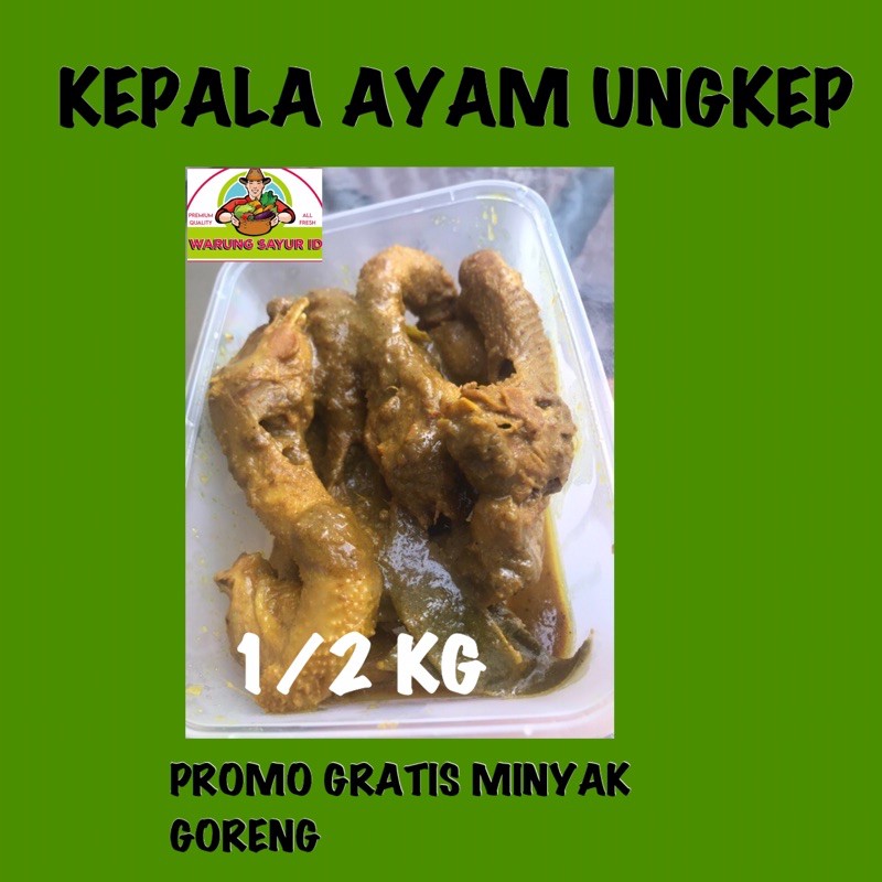

KEPALA AYAM UNGKEP 1/2 KG