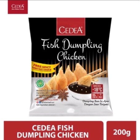 

Fish Dumpling Chicken Cedea+Saus Spicy Teriyaki 200gr