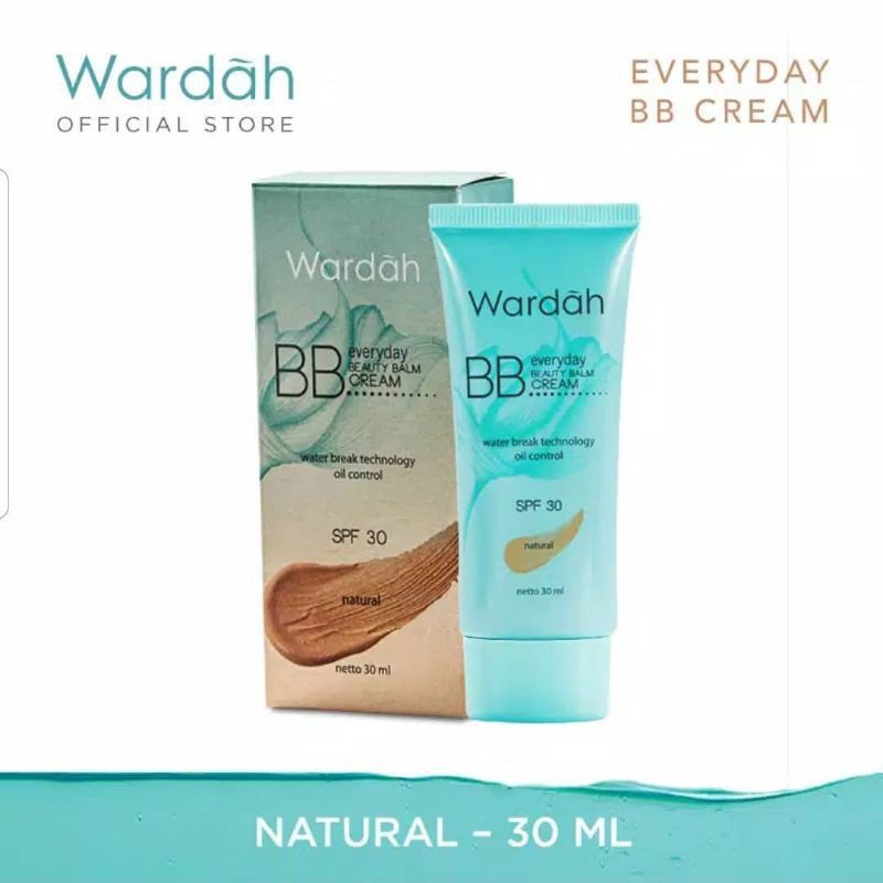 WARDAH BB EVERYDAY BEAUTY BALM CREAM SPF 30