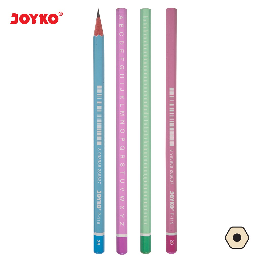 Pencil Pensil Joyko P-119 2B (1 PCS) / Pensil Komputer