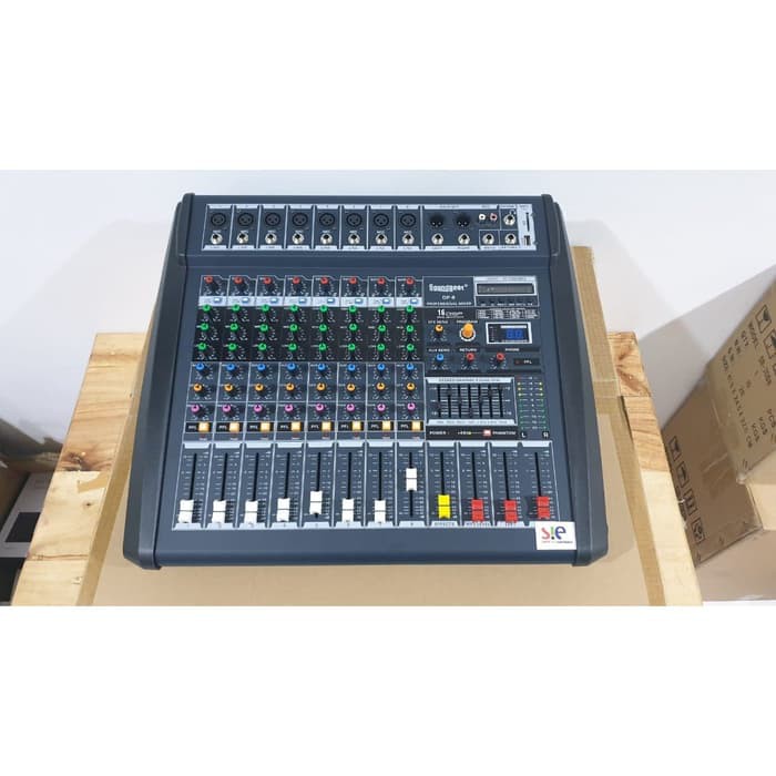 Power Mixer Audio SoundBest  DP 8 dengan 8 channel Original dan Murah