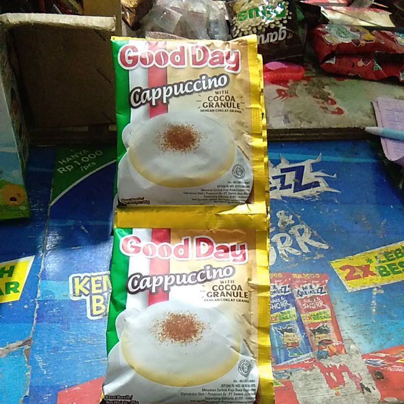 

Good day capucino 1 renceng 10 pcs