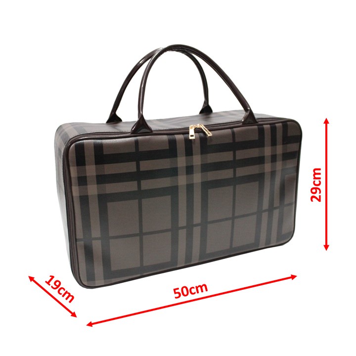 Travel Bag Jumbo Premium - Tas Travel Jumbo (BBJ CokTu) - Tas Pakaian - Travel Bag Wanita -Travel Bag Kulit PU waterproof