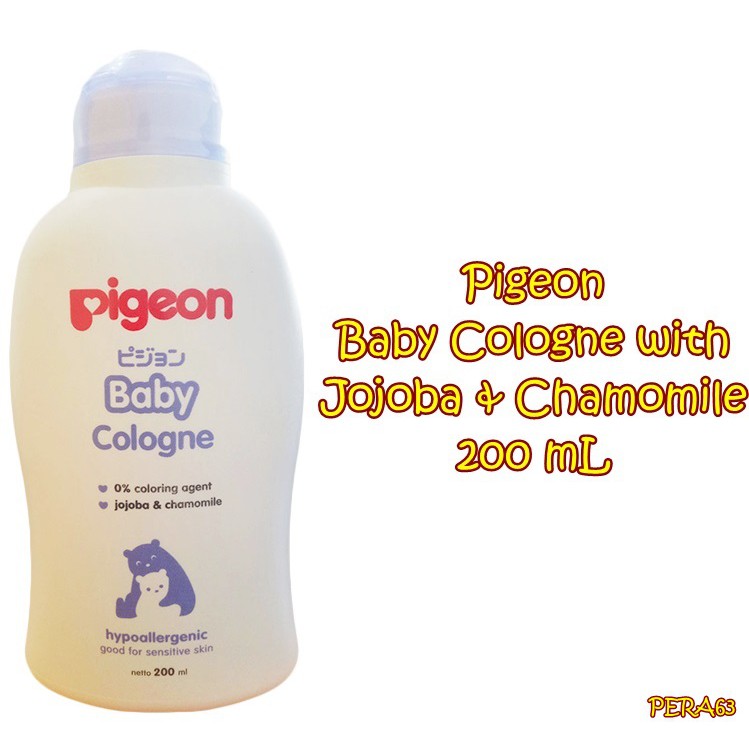 PERA63 PIGEON BABY COLOGNE WITH JOJOBA &amp; CHAMOMILE 200 ML
