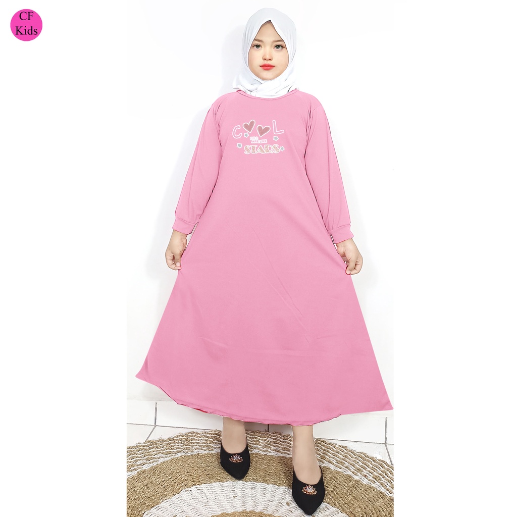 Gamis Anak Perempuan DTF Cool Star CF Kids