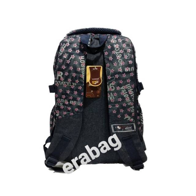 Tas alto silver girl import anak sekolah wanita stars78791u