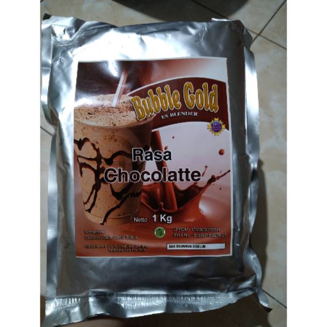 

Chocolatte bubble gold 1kg