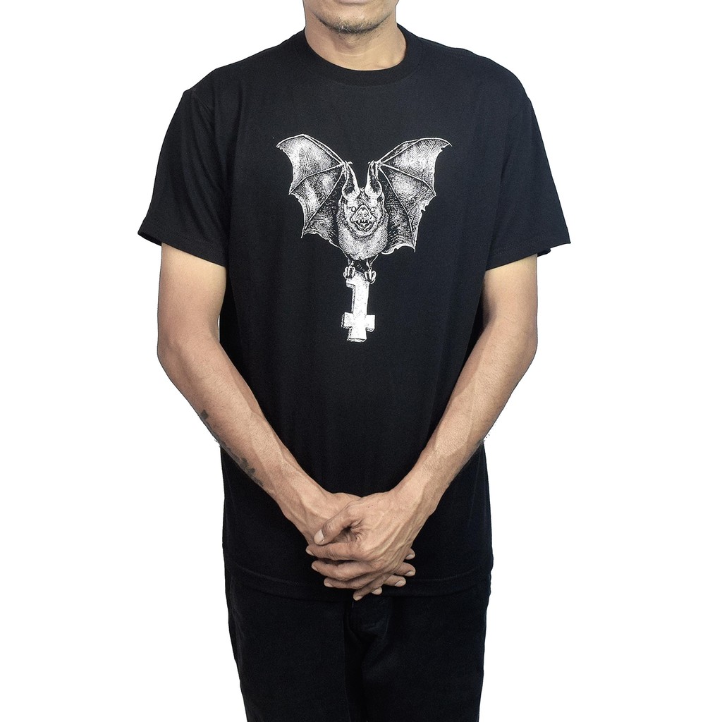 Heretic - T-Shirt - Bat Crosses