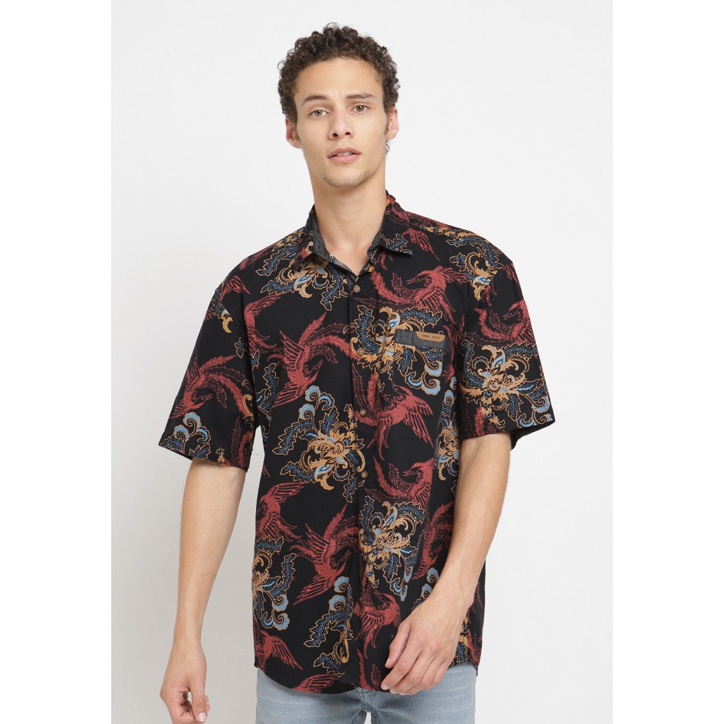 Kemeja Batik Pria - FRDY JKRT Yagami Men Modern Batik Shirt