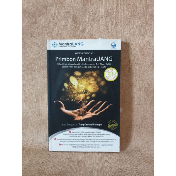 Buku Primbon Mantra Uang ada CD- Aldian Prakoso - Original