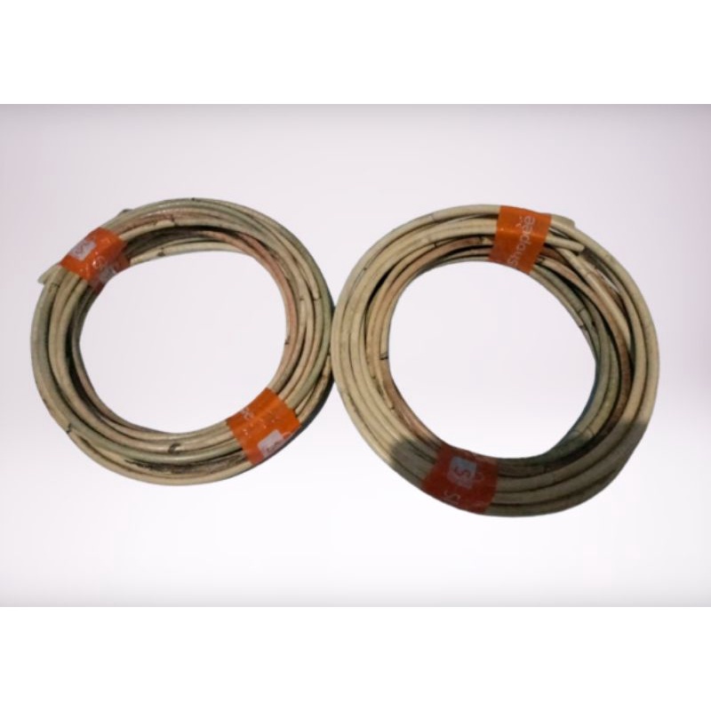 Menjalin rotan kerajinan sangkar burung diameter 6mm panjang 13-15m anyaman