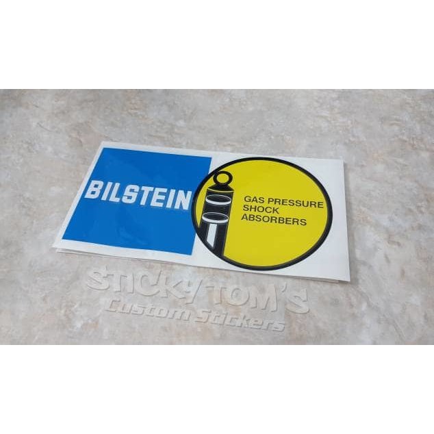 Stiker Logo Bilstein Shock Absorber Keren Gan Buat Di Mobil Atau