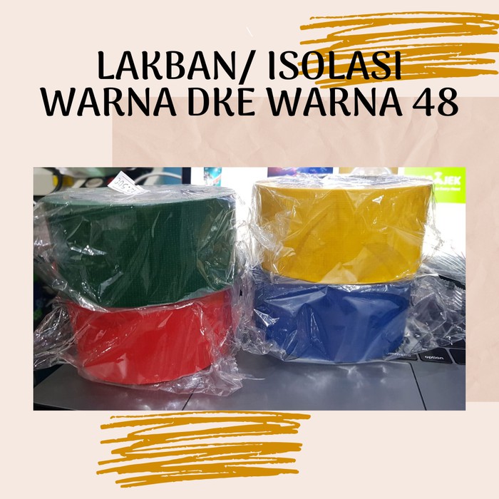 

Lakban/ Isolasi Warna DKE Warna 48