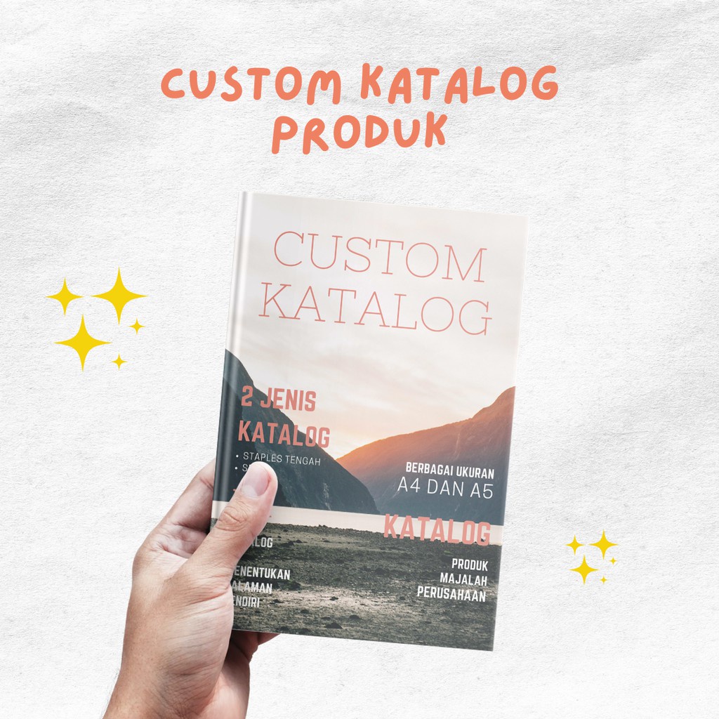 Jual Custom Buku Album Katalog Majalah Produk By Request | Shopee Indonesia