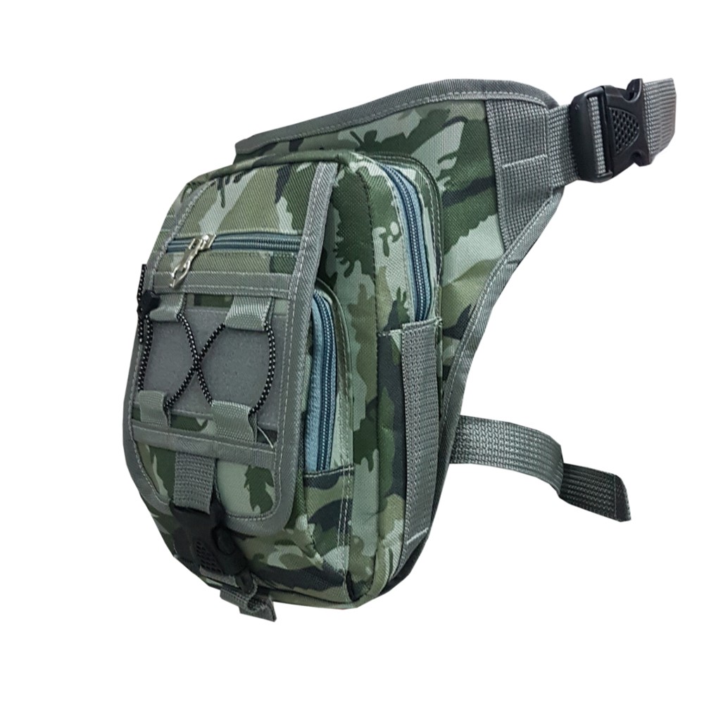 SHOPEE 6.6 SUPER SALE!! Tactical Army Tas Selempang Pinggang Paha 86 Multifungsi Green