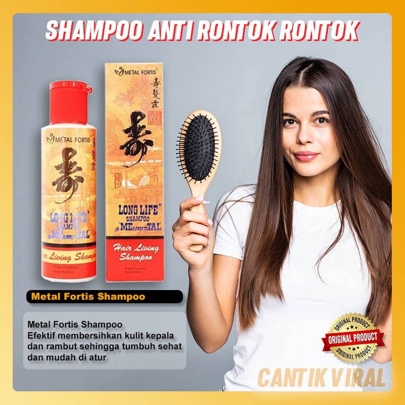 SHAMPO PENUMBUH RAMBUT SAMPOO PENUMBUH RAMBUT SAMPO PENGUAT RAMBUT SAMPHO METAL FORTIS ORIGINAL