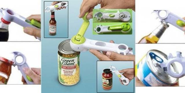 Alat pembuka kaleng multifunction kitchen tool 6 in 1