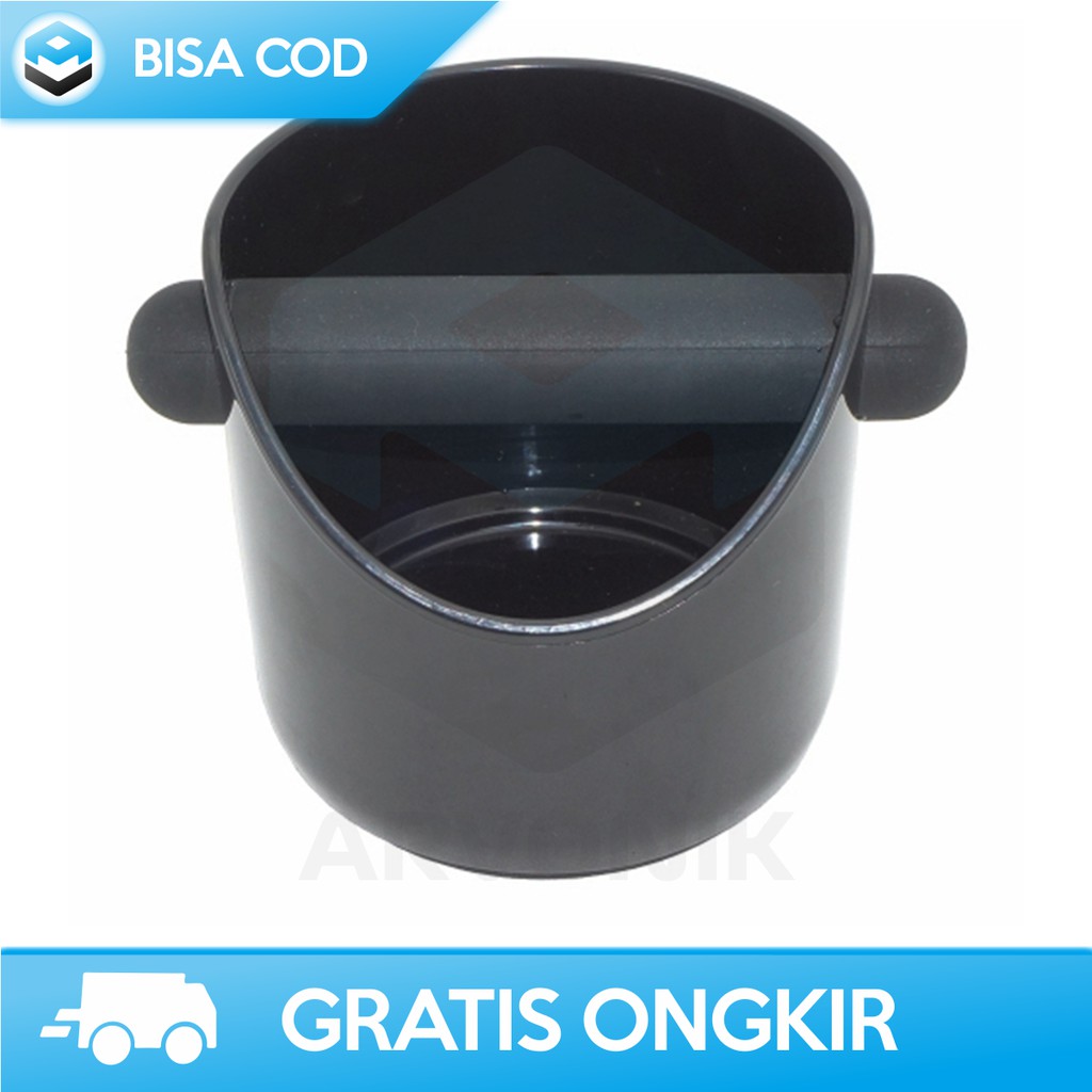 KNOCK BOX KOPI ESPRESSO STAINLESS STEEL COFFEE WADAH KOPI EKSPRESSO KNOCKBOX WASTE CONTAINER BARISTA