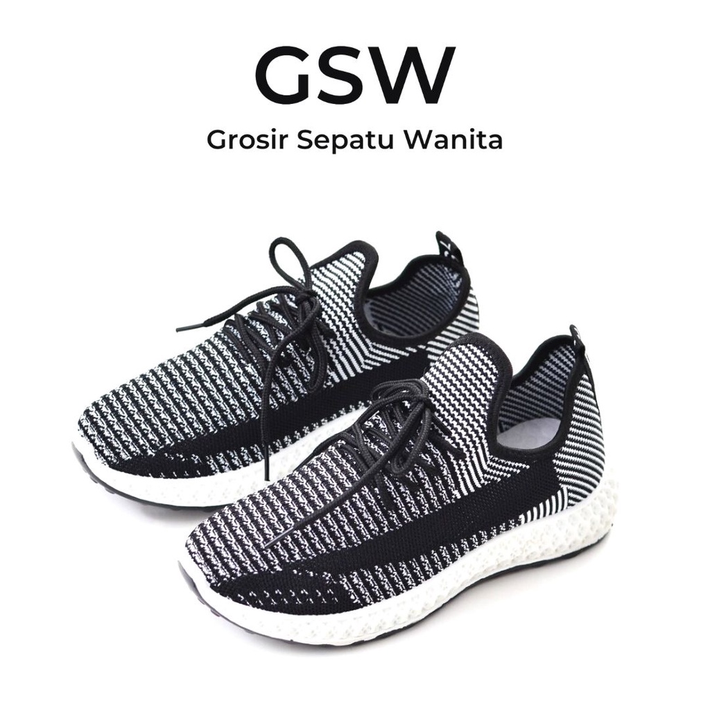 GSW - Sports Shoes Fashion Sepatu SPORT wanita IMPORT Fashion ( 19-24 )