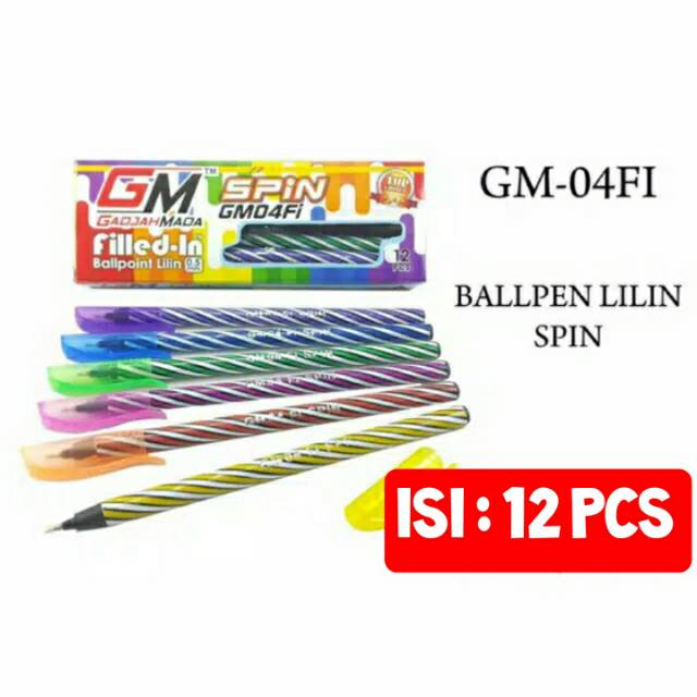 

12 Pulpen Lilin Pen Lusinan