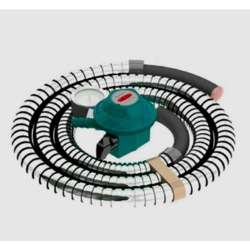 REGULATOR QUANTUM  SELANG KOMPOR GAS QUANTUM