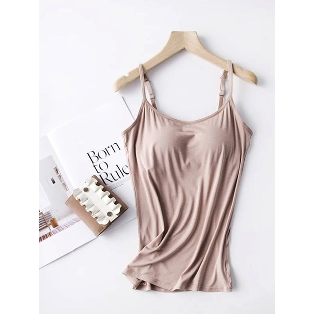 Arbelacoth - (7 warna) Basic Tanktop Bra / BUILT IN BRA tankbra-milo