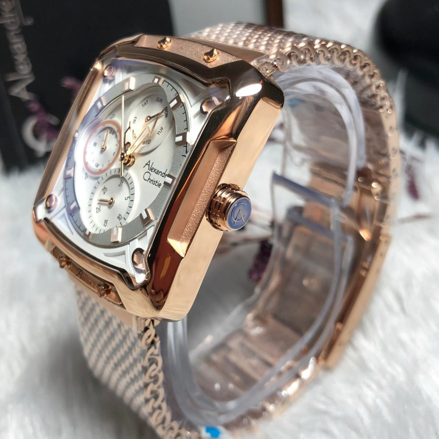 ORIGINAL Jam Tangan Wanita Alexandre Christie AC 3030 / AC3030 Garansi Resmi 1 Tahun