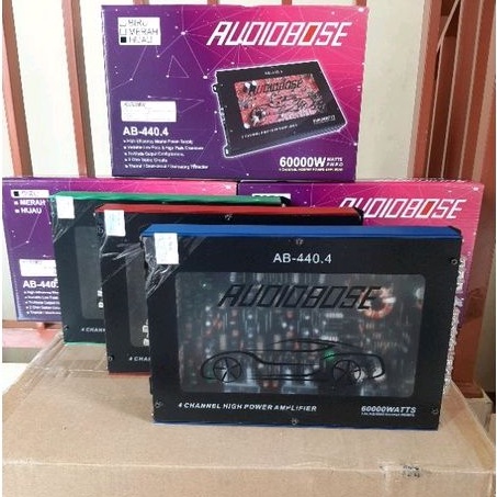 Power AUDIOBOSE AB-440.4 Power 4 Channel AUDIOBOSSE AB 440.4