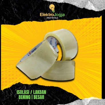 

Isolasi / Lakban Bening Besar - Lakban Packing